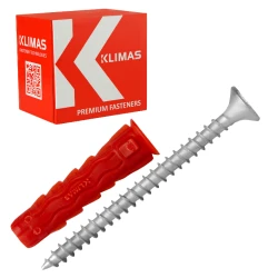 Diblu Universal cu Surub cap inecat 10X5/ 6x6, Klimas Wkret-met