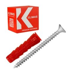 Diblu Universal cu Surub cap inecat 10X5/ 6x6, Klimas Wkret-met