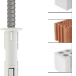 Diblu premium de fixare cu holsurub, cap hexagonal M10x100mm, Klimas Wkret-met