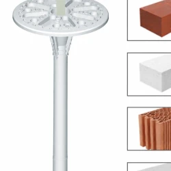 Diblu pentru polistiren cu cui din plastic, zona scurta de expandare, LTX 10x110 mm, LTX10110