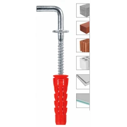 Diblu Universal cu Surub Carlig, TIP L, 6X30/ 3.5X48, Klimas Wkret-met