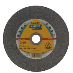 Disc de debitare Kronenflex A46 TZ Special pentru inox si otel, cu autoascutire, 180X1.6X22.23 mm, Klingspor A4618