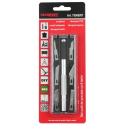 Set cutit de precizie KRONUS cu 6 lame, lungime 142 mm
