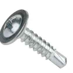 Surub autoforant,cap plat cu saiba, 4.2X25mm