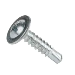Surub autoforant,cap plat cu saiba, 4.2X14mm