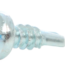 Surub autoforant (purici) cu cap bombat DUPLIFIX 3.5 9.5 mm, zincat