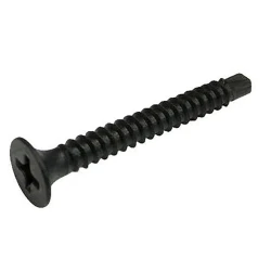 Surub autoforant pentru gips-carton pe profile metalice DUPLIFIX 3.5 35 mm, fosfatat