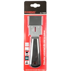Razuitor universal KRONUS din otel, cu maner, lama 39 mm, lungime 165 mm
