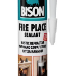 BISON 1250 Fireplace mastic refractar 530g