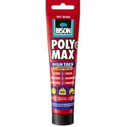 BISON Poly Max High Tack Express alb MS polimer165g