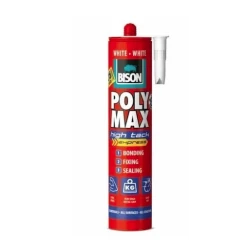 BISON Poly Max High Tack Express alb MS polimer440g