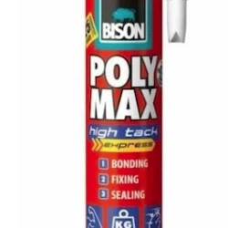 BISON Poly Max High Tack Express alb MS polimer440g