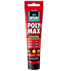 BISON Poly Max Original Express alb MS polimer165g