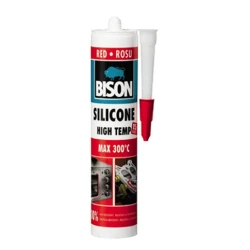 BISON Silicon rosu pentru temperatura (300grade) 280ml