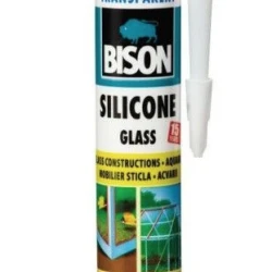 BISON Silicon transparent pt. sticla 280ml