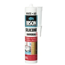 BISON Silicon universal alb 280ml
