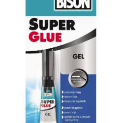 BISON Super Glue Gel 2g*12 blistere crd