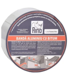 RINO Banda aluminiu cu bitum 1,1mmx150mmx10m