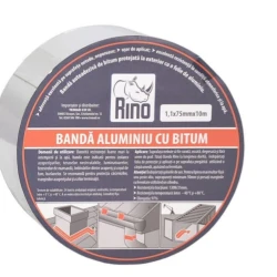 RINO Banda aluminiu cu bitum 1,1mmx150mmx10m