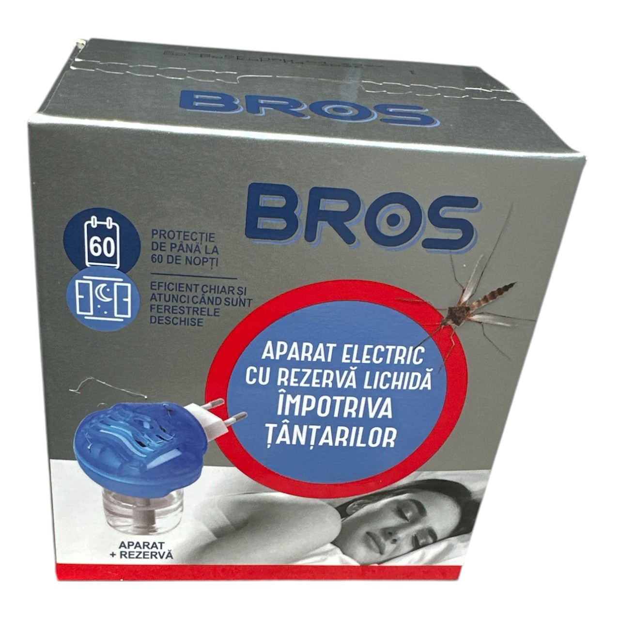 BROS - tantari aparat electric cu lichid + rezerva lichid (40 ml)