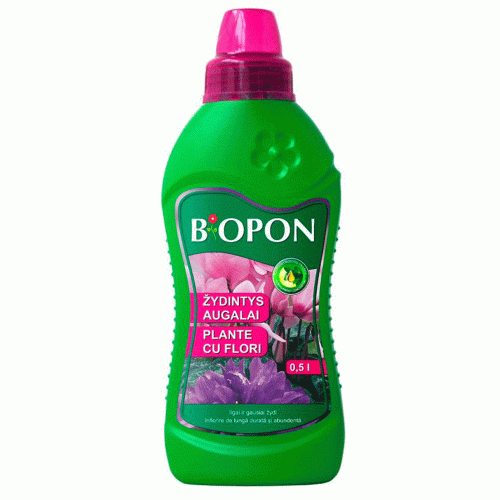 BIOPON ingrasamant plante cu flori 0,5 l