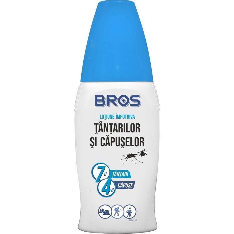 BROS - tantari si capuse lotiune (atomizor) 50 ml (pentru copii)