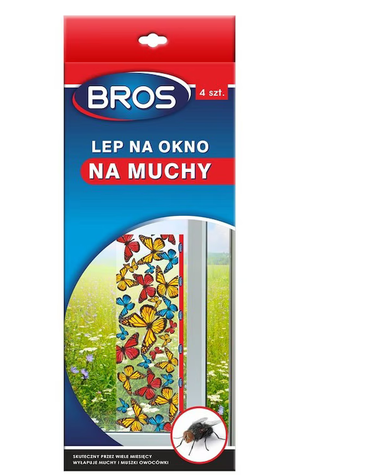 BROS - muste fluturasi de geam cu substanta activa 2buc/pach.