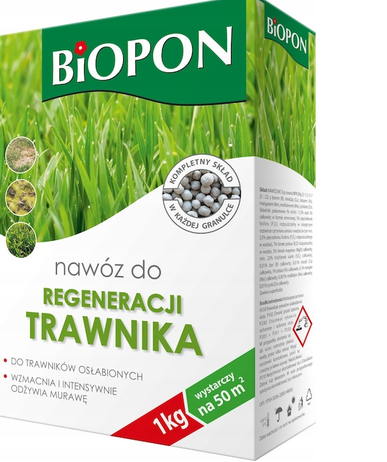 BIOPON ingrasamant regenerare gazon 1 kg