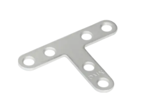 Conector tip T pentru constructii din lemn zincat 70x50x13x2,0 mm FKT70-448411 Domax