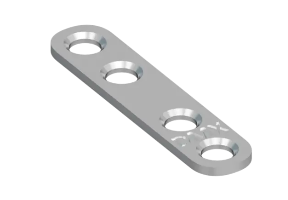 Conector plat pentru constructii din lemn zincat 56,5x13x2,0 mm FLW60-4483214 Domax