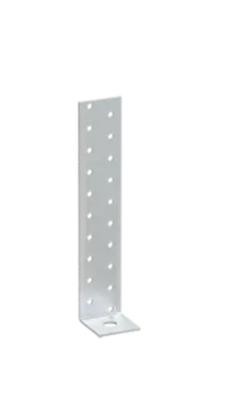 Coltar de ancorare pentru lemn zincat 200x40x40x2,0 mm KK1-4151 Domax