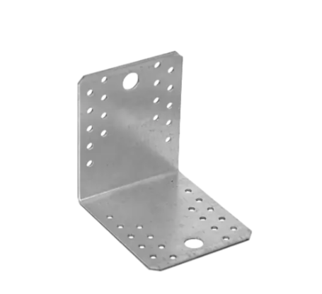 Coltar perforat pentru lemn zincat 105x105x90x3 mm KL5-40753 Domax
