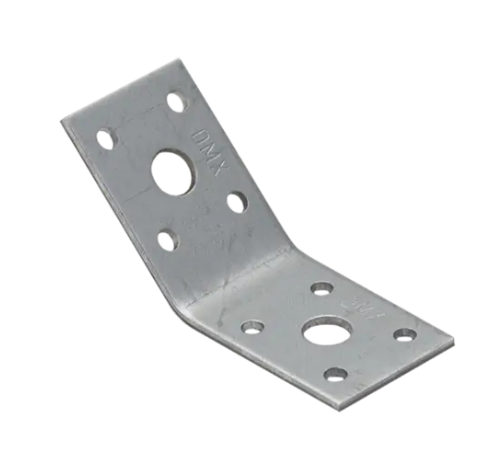 Coltar perforat pentru lemn zincat unghi 135 90x90x65x2,5 mm KLR3-4083 Domax