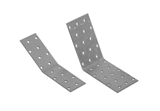 Coltar perforat pentru lemn zincat unghi 135 140x140x55x2,5 mm KLR6-4086 Domax