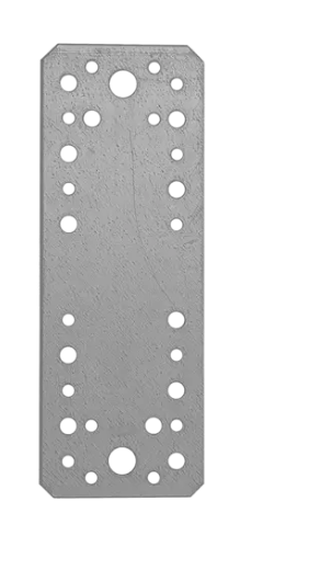 Conector plat pentru lemn zincat 180x65x2,5 mm LP5-4475 Domax
