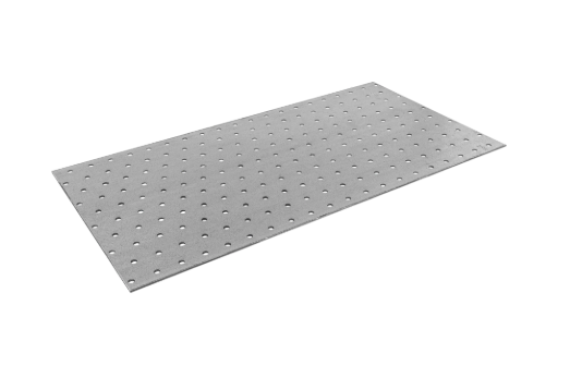 Placa perforata pentru lemn zincata 200x400x2,0 mm PP25-4425 Domax