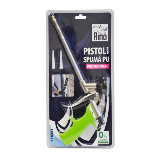 RINO Pistol metalic spuma PU
