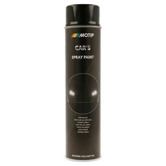 Vopsea spray auto MOTIP Car's, acrilică, negru lucios, 600ml