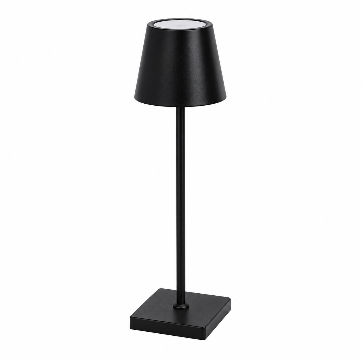 Veioza LED Erste Hold, reincarcabila USB-C, 5W, CCT, negru, IP20