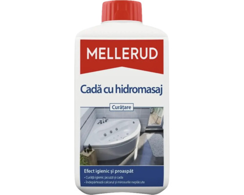 Soluție pentru curățarea căzilor cu hidromasaj si jacuzzi  MELLERUD, 1L