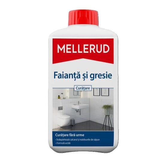 Soluție pentru curățarea faianței și gresiei MELLERUD, 1L