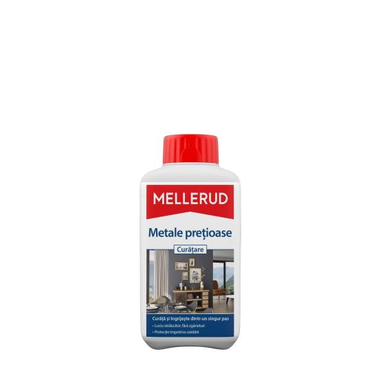 Soluție pentru curățarea metalelor prețioase MELLERUD, 500ml