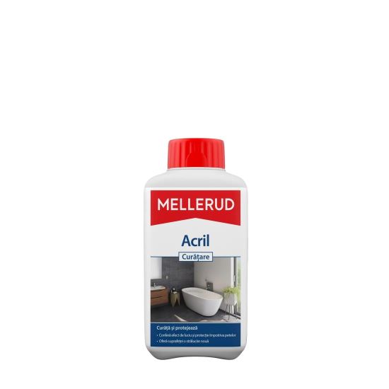 Soluție pentru curățarea suprafețelor acrilice MELLERUD, 500ml
