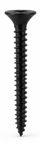 Surub autofiletant (negrese) pentru gips-carton pe profile metalice DUPLIFIX 3.5 25 mm, fosfatat