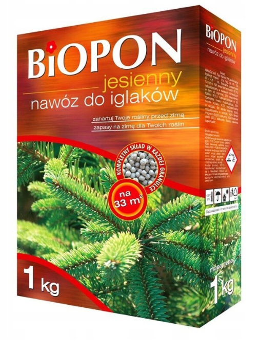 BIOPON ingrasamant de toamna pentru conifere 1 kg