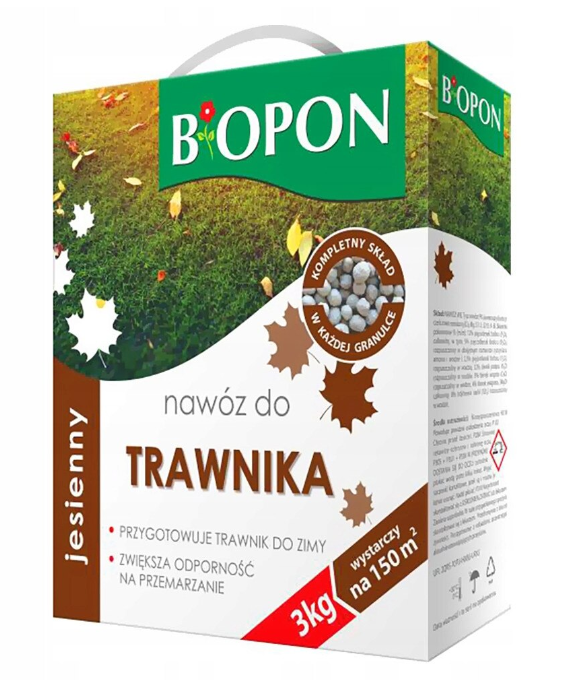 BIOPON ingrasamant de toamna pentru gazon 1 kg