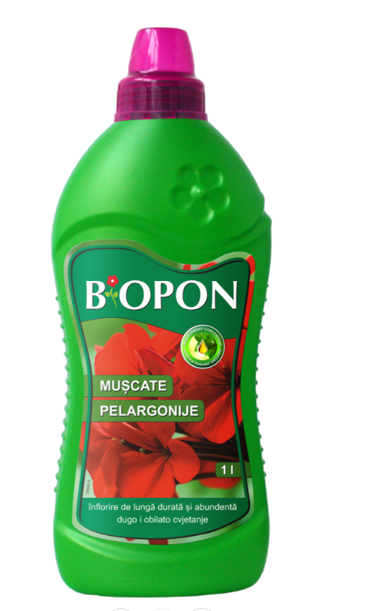 BIOPON ingras pelargonii 0,5 l (422 specii muscata)