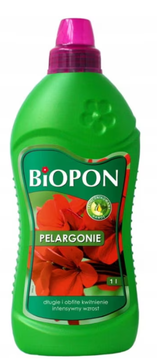 BIOPON ingras pelargonii 1 l (422 specii muscata)