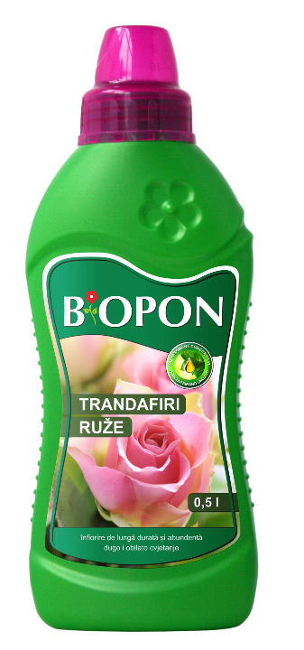 BIOPON ingrasamant pentru trandafiri 0,5 l