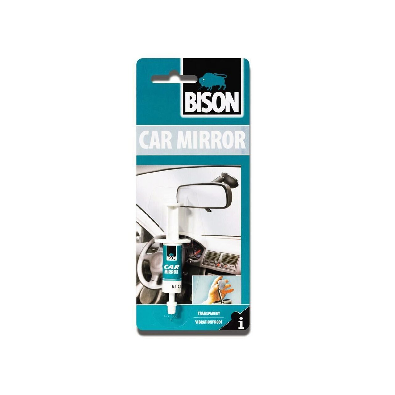 BISON Car Mirror adeziv pentru oglinzi auto 2mlBL